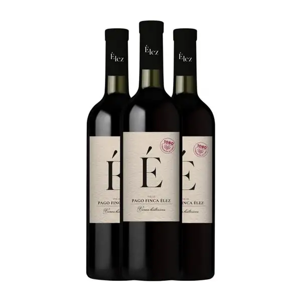 1080 Vinos en Altura É Vinos Históricos Syrah Vino de Pago Finca Élez 75 cl Vino Tinto (Caja de 3 unidades)