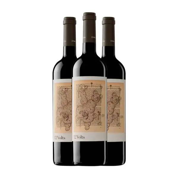 4 Kilos 12 Volts Vi de la Terra de Mallorca Crianza 75 cl Vino Tinto (Caja de 3 unidades)