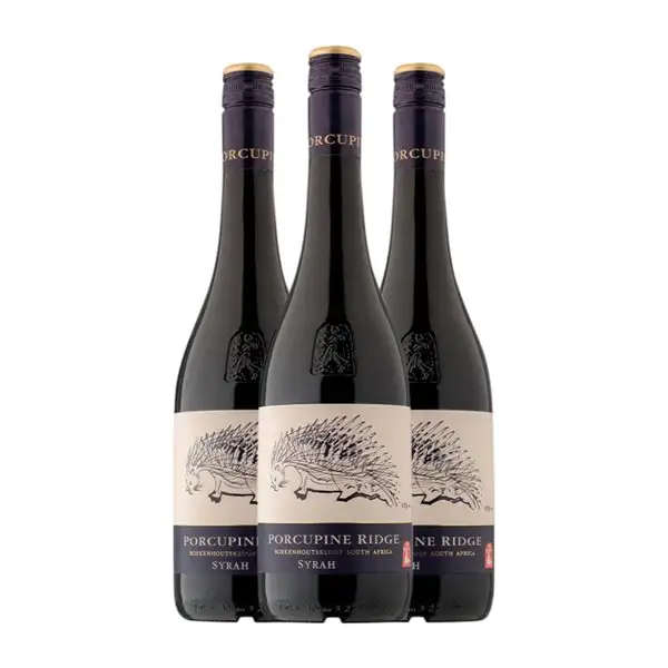 Boekenhoutskloof Porcupine Ridge Syrah Crianza 75 cl Vino Tinto (Caja de 3 unidades)