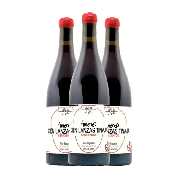 4 Monos Cien Lanzas Tinaja Garnacha Vinos de Madrid 75 cl Vino Tinto (Caja de 3 unidades)