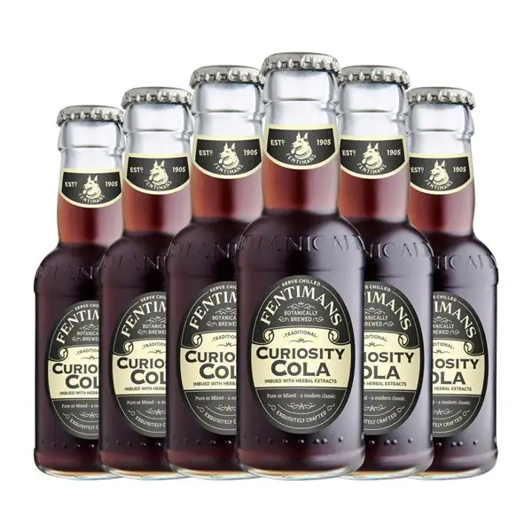 Refrescos Fentimans Curiosity Botellín 27 cl Cola, Herbal (Caja de 6 unidades)