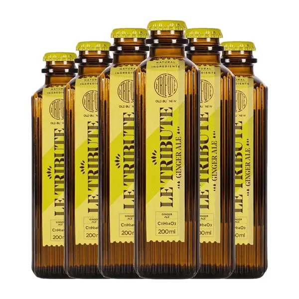 Refrescos MG Le Tribute Botellín 20 cl Ginger Ale (Caja de 6 unidades)