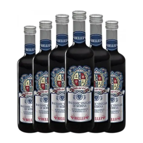 Vinagre Bellei Argento Balsámico Botella Medium 50 cl (Caja de 6 unidades)