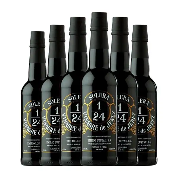 Vinagre Lustau 1/24 Jerez-Xérès-Sherry Reserva Media Botella 37 cl (Caja de 6 unidades)