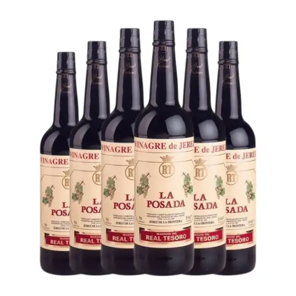 Vinagre La Posada Real. Tesoro Jerez-Xérès-Sherry 75 cl (Caja de 6 unidades)