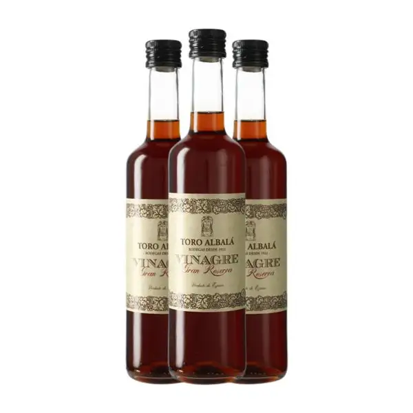 Vinagre Toro Albalá Seco Gran Reserva Botella Medium 50 cl (Caja de 3 unidades)