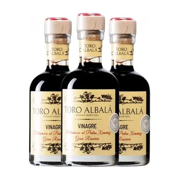 Vinagre Toro Albalá Pedro Ximénez Botellín 20 cl (Caja de 3 unidades)