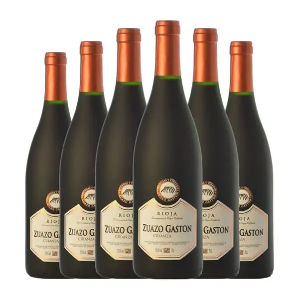 Zuazo Gaston Tempranillo Rioja Crianza 75 cl Vino Tinto (Caja de 6 unidades)
