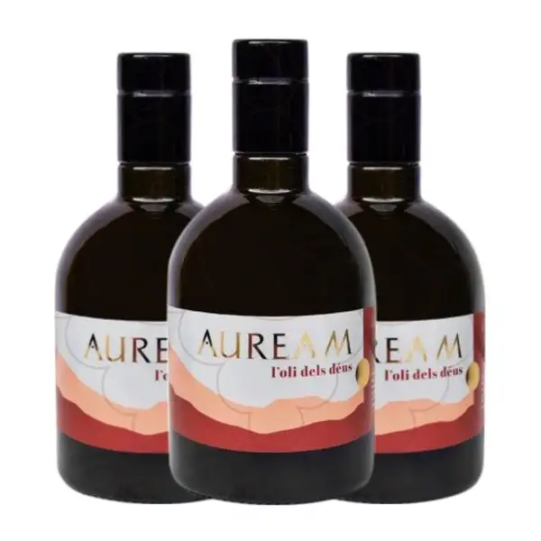 Aceite de Oliva Auream Picual Empordà Botella Medium 50 cl (Caja de 3 unidades)