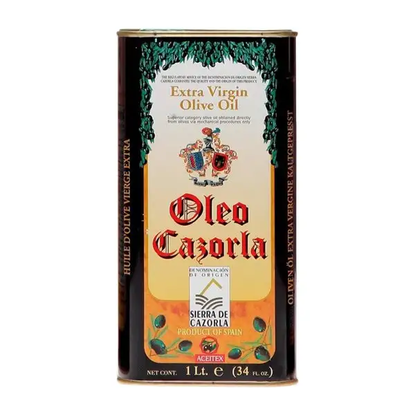Aceite de Oliva Aceitex Oleo Sierra de Cazorla AOVE Virgen Extra Lata Especial 1 L