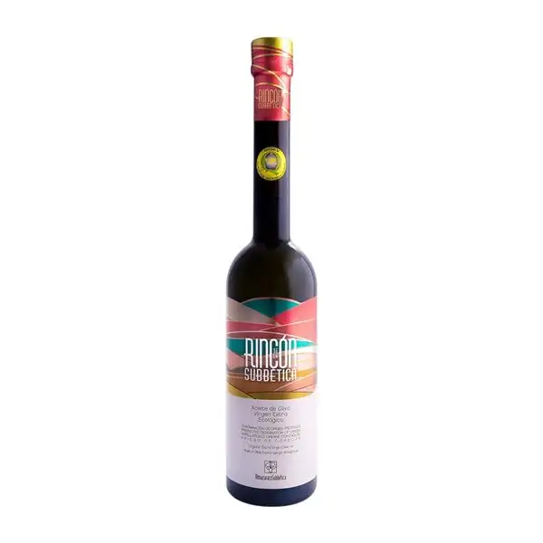 Aceite de Oliva Almazaras de la Subbética Rincón Hojiblanca Priego de Córdoba AOVE Virgen Extra Bio — Biológico Botella Medium 50 cl