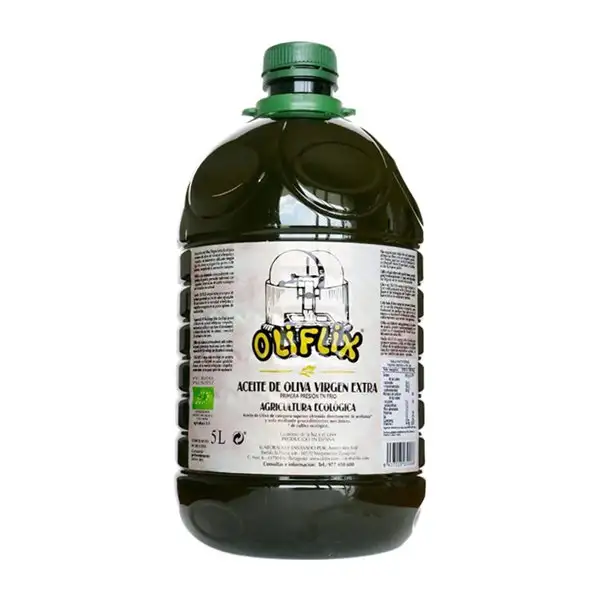 Aceite de Oliva Antonio Rey Solé Oliflix Terra Alta AOVE Virgen Extra Eco — Ecológico Garrafa 5 L PET