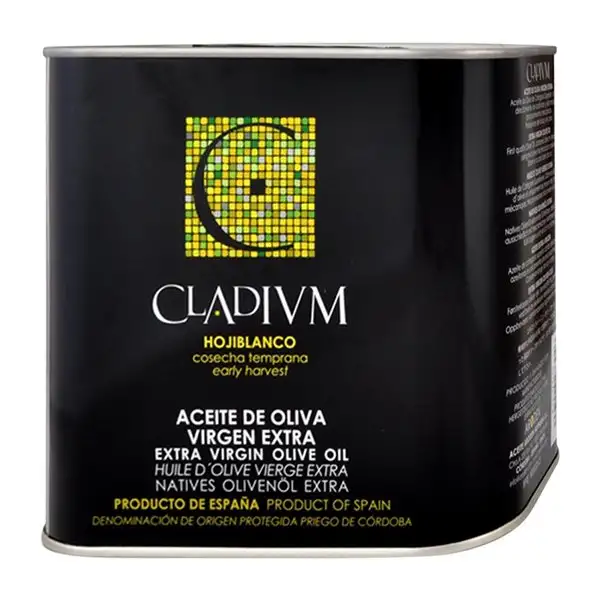 Aceite de Oliva Arodén Hispania Cladium Hojiblanca Priego de Córdoba AOVE Virgen Extra Lata Especial 2 L