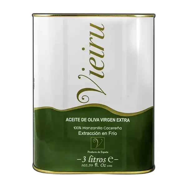 Aceite de Oliva As Pontis Vieiru Manzanilla AOVE Virgen Extra Lata Especial 3 L