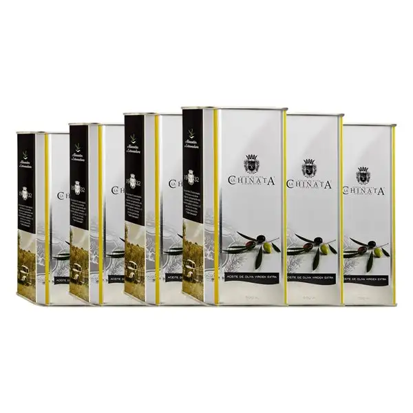 Aceite de Oliva La Chinata AOVE Virgen Extra Lata Medium 50 cl (Caja de 6 unidades)