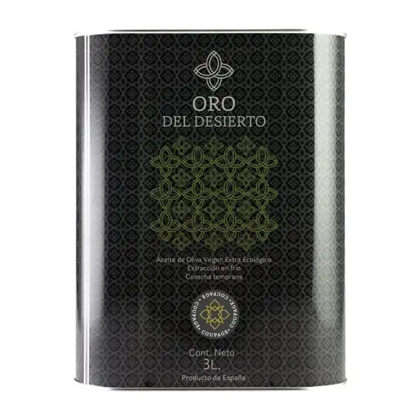 Aceite de Oliva Oro del Desierto Coupage, AOVE Virgen Extra Lata Especial 3 L