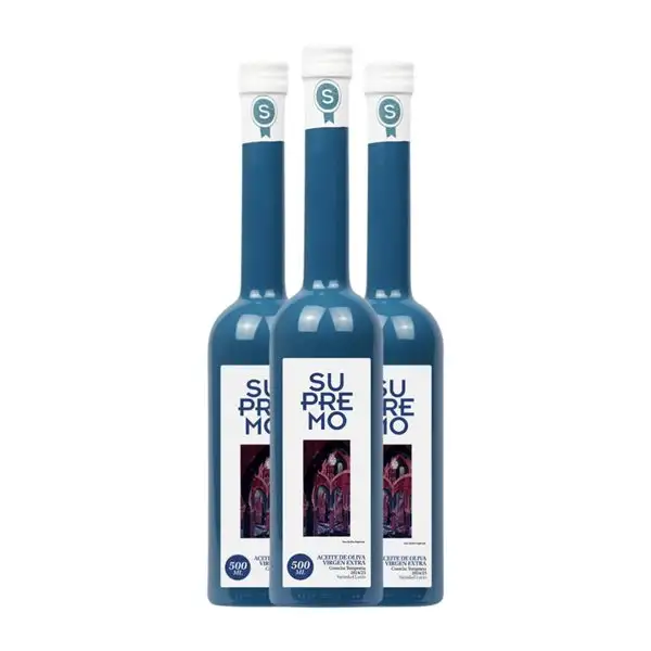 Aceite de Oliva Supremo Lucio AOVE Virgen Extra Botella Medium 50 cl Vidrio (Caja de 3 unidades)