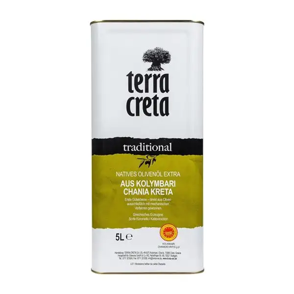 Aceite de Oliva Terra Creta AOVE Virgen Extra Lata Especial 5 L