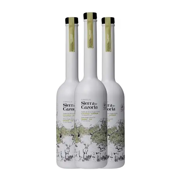 Aceite de Oliva Valdolivo Picual Sierra de Cazorla Cosecha Temprana, AOVE Virgen Extra Bio — Biológico Botella Medium 50 cl Vidrio (Caja de 3 unidades)