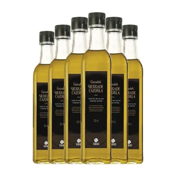 Aceite de Oliva Valdolivo Picual Sierra de Cazorla Botella Medium 50 cl Vidrio (Caja de 6 unidades)
