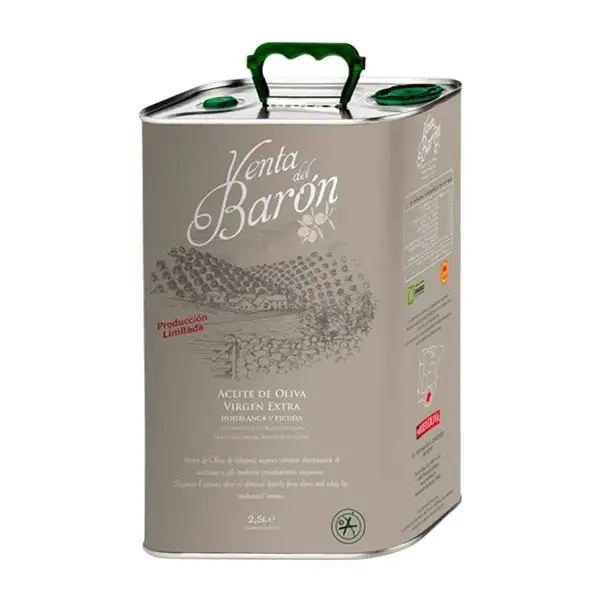 Aceite de Oliva Venta del Barón Priego de Córdoba AOVE Virgen Extra Lata Especial 2,5 L