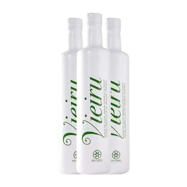 Aceite de Oliva As Pontis Vieiru Manzanilla Gata-Hurdes AOVE Virgen Extra Eco — Ecológico Botella Medium 50 cl (Caja de 3 unidades)