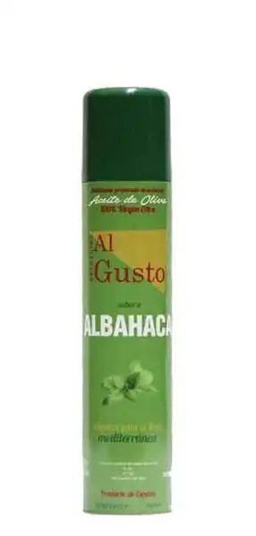 'Aceite de Oliva Virgen Extra con Sabor Albahaca - Aerosoles al Gusto'