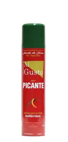 'Aceite de Oliva Virgen Extra con Sabor Picante - Aerosoles al Gusto'