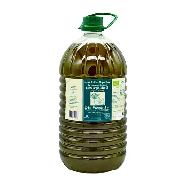 Aceite de Oliva Vizcántar AOVE Virgen Extra Eco — Ecológico Garrafa 5 L PET