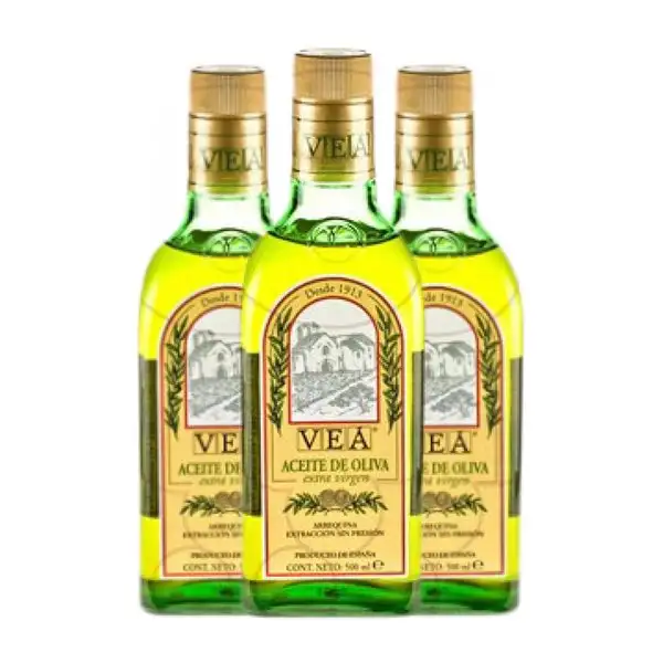 Aceite de Oliva Veá AOVE Virgen Extra Botella Medium 50 cl (Caja de 3 unidades)