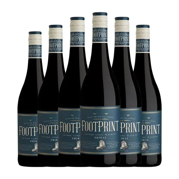 African Pride Footprint Shiraz Syrah Western Cape 75 cl Vino Tinto (Caja de 6 unidades)
