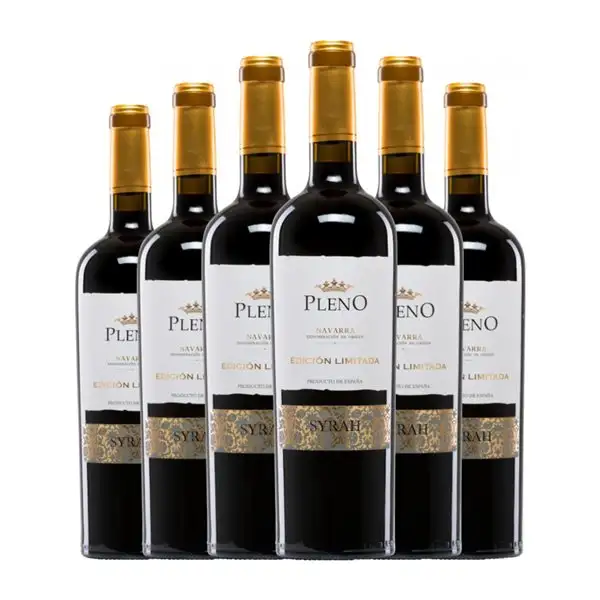 Agronavarra Pleno Syrah Navarra Edición Limitada 75 cl Vino Tinto (Caja de 6 unidades)
