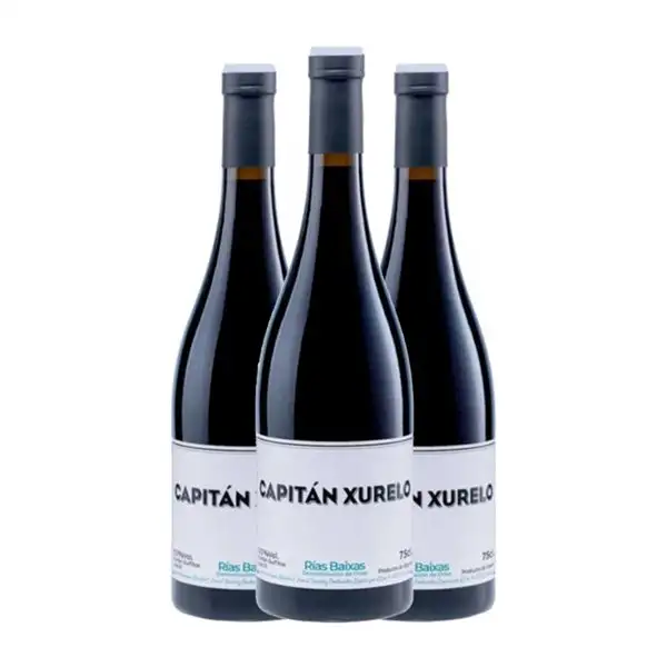 Albamar Capitán Xurelo Rías Baixas 75 cl Vino Tinto (Caja de 3 unidades)