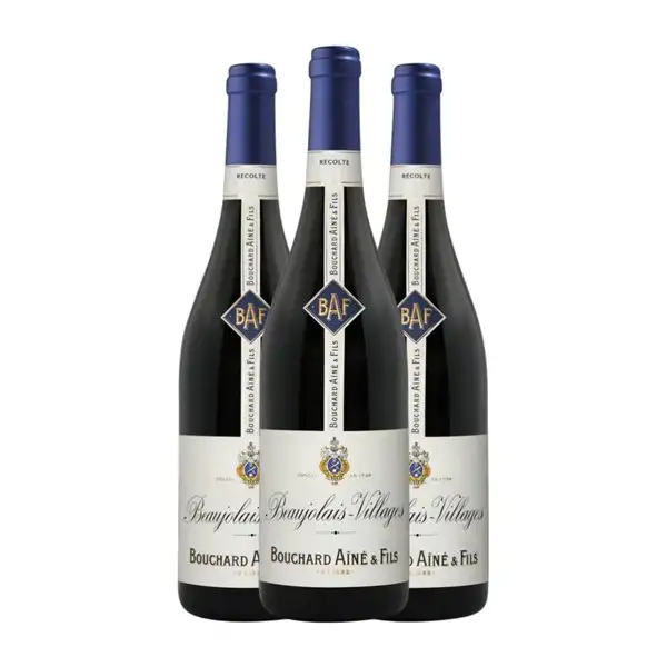 Bouchard Aîné La Vigneronne Gamay Beaujolais Villages 75 cl Vino Tinto (Caja de 3 unidades)