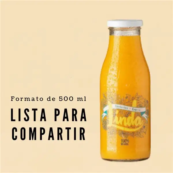 Zumo Linda Mandarina + Romero BIO (500 ml) - Caja de 6 unidades