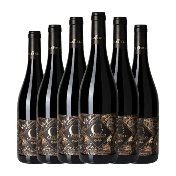 Castelo de Medina Vino de la Tierra de Castilla y León Roble 75 cl Vino Tinto (Caja de 6 unidades)