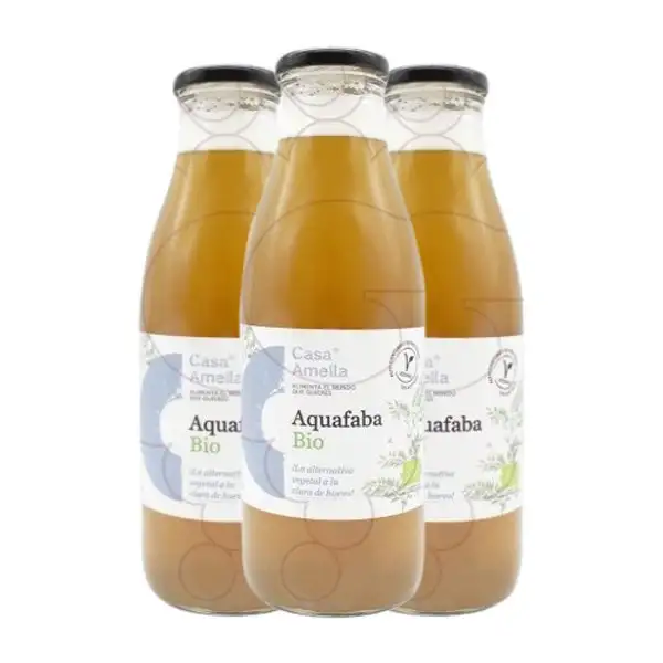 Refrescos Amella Aquafaba Bio — Biológico 75 cl (Caja de 3 unidades)