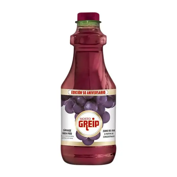 Refrescos Caja de 12 unidades Greip Rojo Tinto 1 L PET Mosto