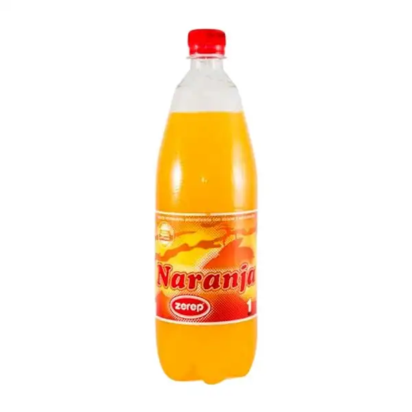 Refrescos Caja de 12 unidades Zerep 1 L PET Naranja