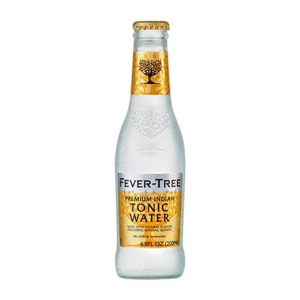 Refrescos Caja de 24 unidades Fever-Tree Indian Botellín 20 cl Tonic Water — Tónica