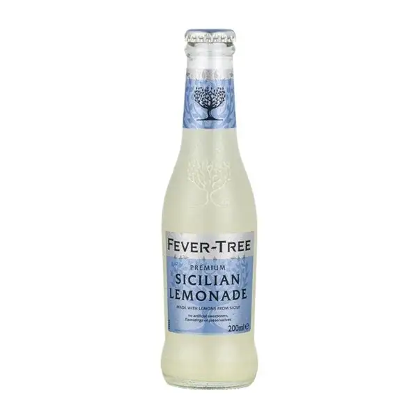 Refrescos Caja de 24 unidades Fever-Tree Sicilian Botellín 20 cl Lemonade — Limonada