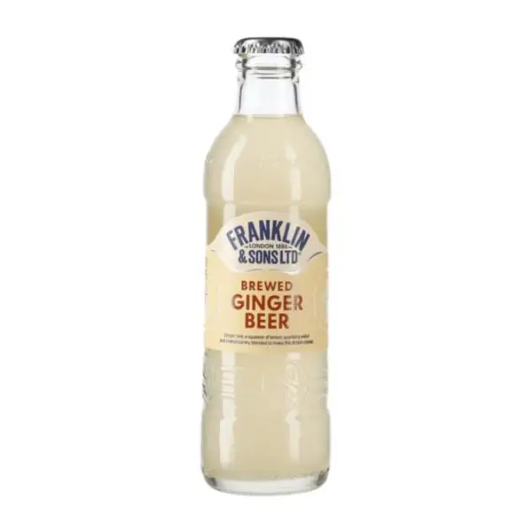 Refrescos Caja de 24 unidades Franklin & Sons Botellín 20 cl Ginger Beer