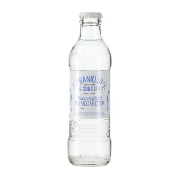 Refrescos Caja de 24 unidades Franklin & Sons Light Botellín 20 cl Tonic Water — Tónica