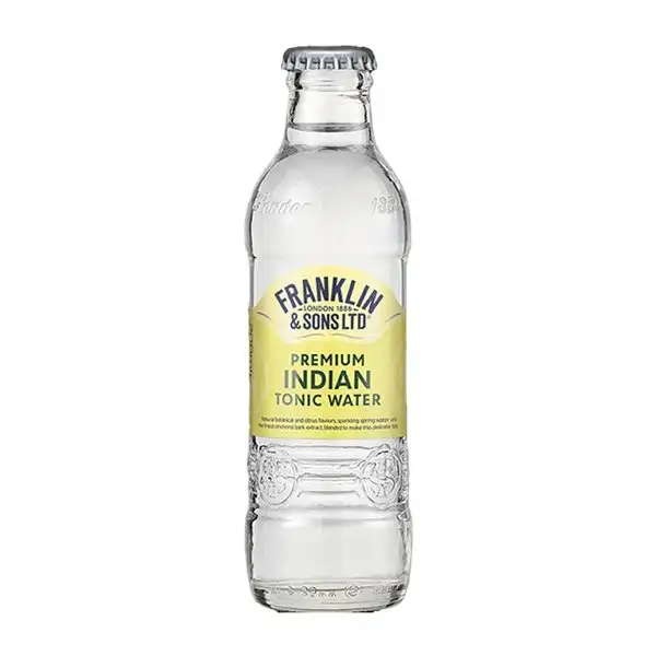 Refrescos Caja de 24 unidades Franklin & Sons Premium Botellín 20 cl Tonic Water — Tónica