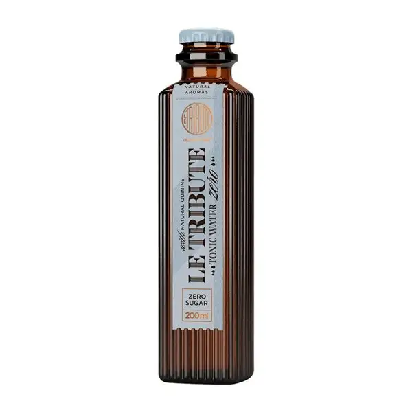 Refrescos Caja de 24 unidades MG Le Tribute Sin Azúcar Botellín 20 cl Tonic Water — Tónica