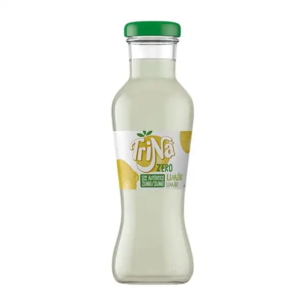 Refrescos Caja de 24 unidades Trina Zero Botellín 25 cl Limón