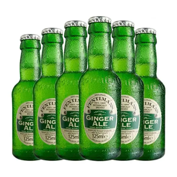 Refrescos Fentimans Botellín Miniatura 12 cl Ginger Ale (Caja de 6 unidades)