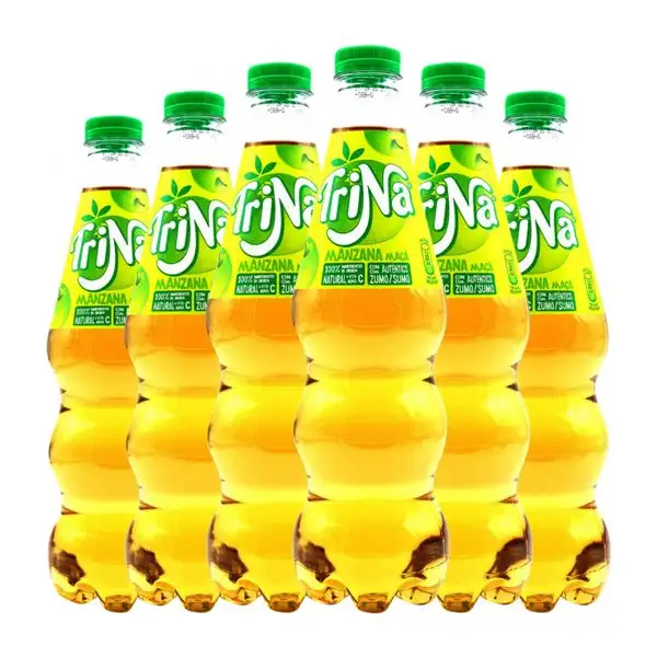 Refrescos Trina Botella Especial 1,5 L Manzana (Caja de 6 unidades)