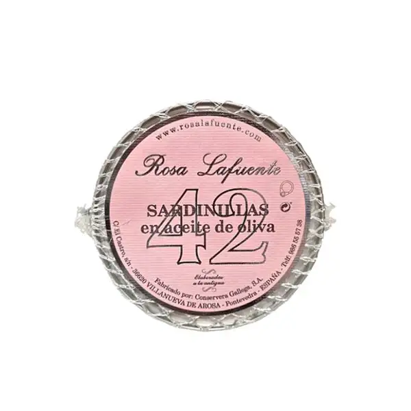 Sardinillas en Aceite de Oliva 42 piezas Rosa Lafuente