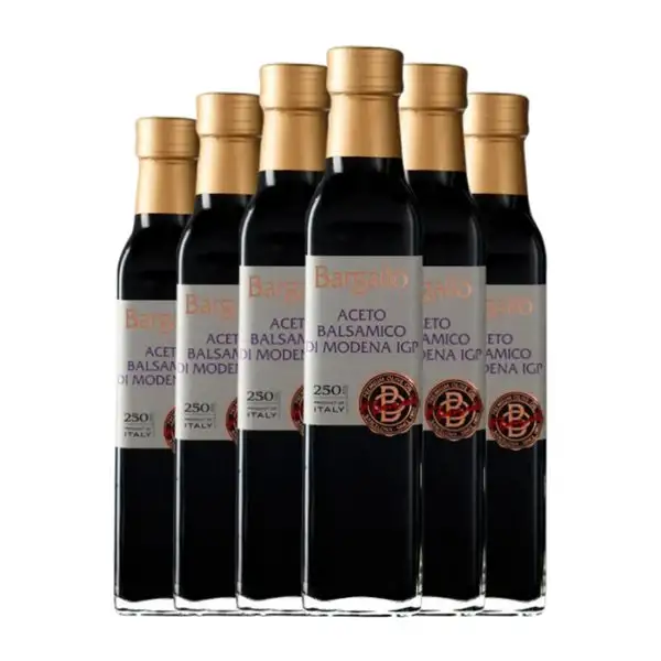 Vinagre Bargalló Modena Balsámico Botellín 25 cl (Caja de 6 unidades)